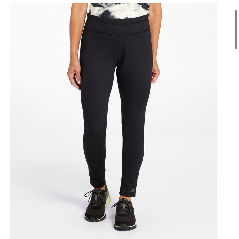 LL Bean Women’s Primaloft Fleece Legging in Greeb